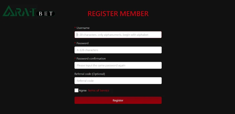 Register 2 step by step guide to registering an account